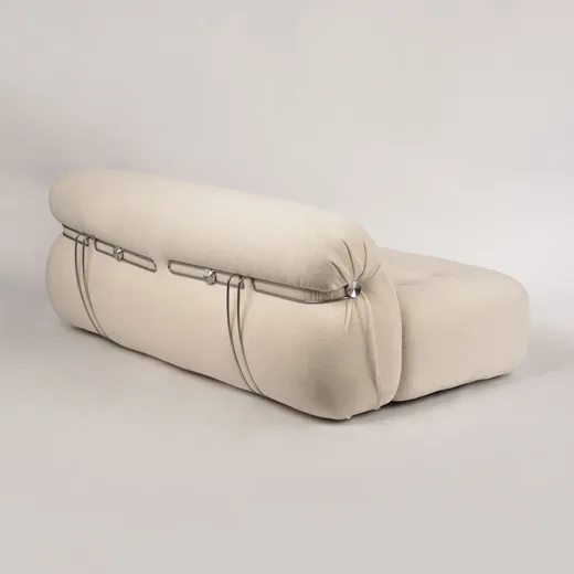 Sofa 3-osobowa NUA N59 bouclé - złamana biel