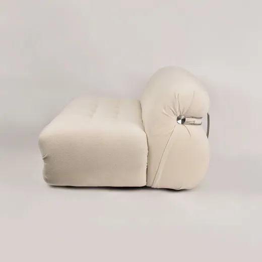 Sofa 3-osobowa NUA N59 bouclé - złamana biel