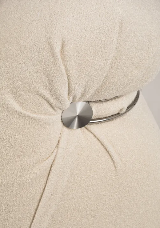 Sofa 3-osobowa NUA N59 bouclé - złamana biel