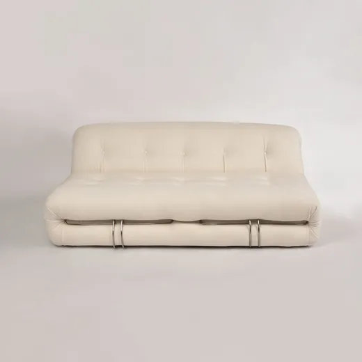 Sofa 3-osobowa NUA N59 bouclé - złamana biel