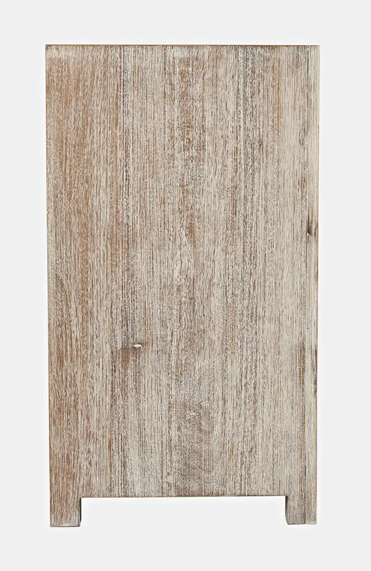 Komoda 3-drzwiowa drewniana AVOLA - naturalny