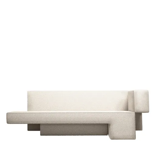 Sofa PRIMITIVE - boucle brązowy