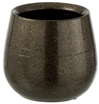 Doniczka ceramiczna zielona 14cm