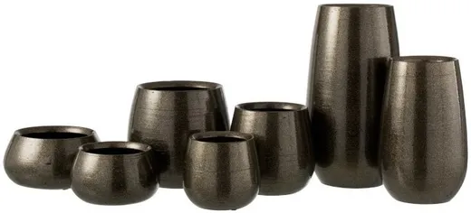 Doniczka ceramiczna zielona 14cm