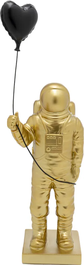 Figurka BALLOON ASTRONAUT - złoty
