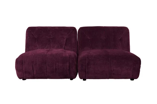 Sofa 2-osobowa GIADA - fioletowy