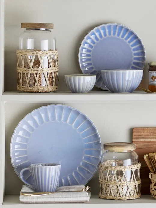 Talerz ceramiczny LATINA 20 - niebieski