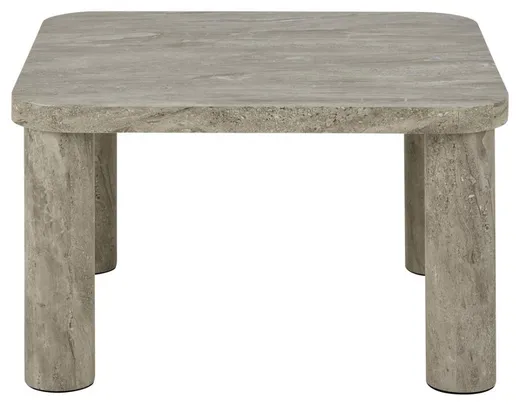 Stolik kawowy SOLANO 60x60 - szary marmur