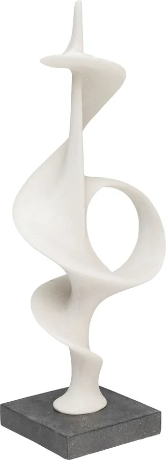 Dekoracja stojąca SOFT LINE 70 cm - biały