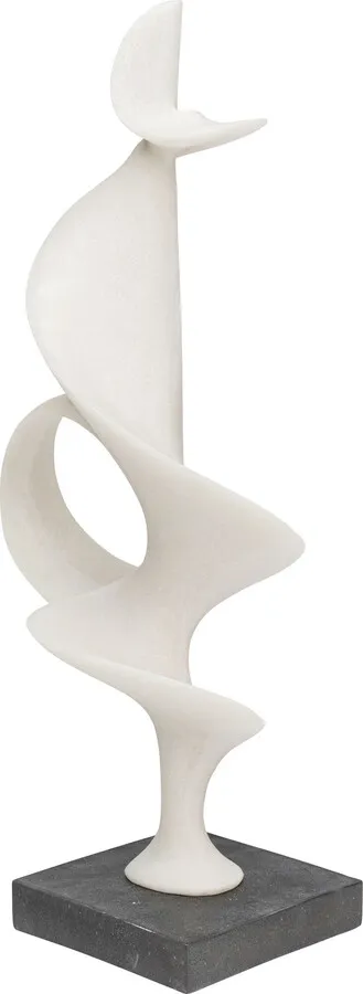 Dekoracja stojąca SOFT LINE 70 cm - biały