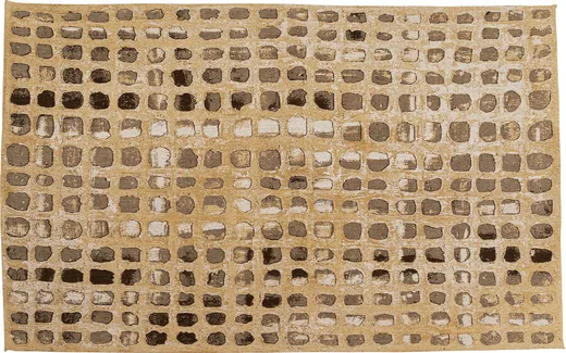 Dywan GLITTER CURTAIN 170x240 - beżowy/brązowy
