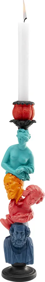 Świecznik BALANCE ART 35 cm - wielokolorowy