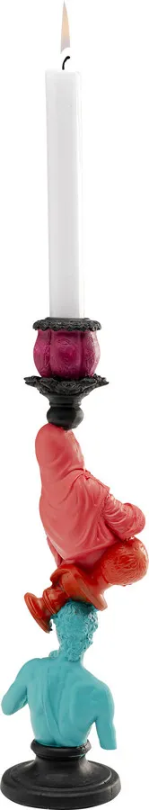 Świecznik BALANCE ART 30 cm - wielokolorowy