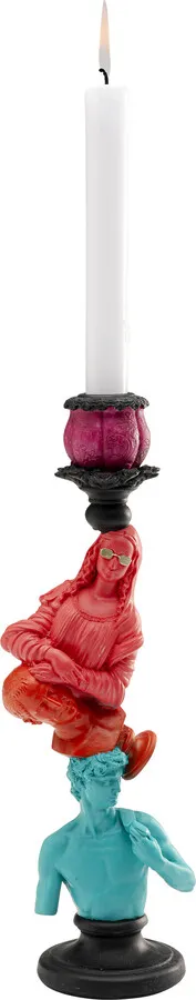 Świecznik BALANCE ART 30 cm - wielokolorowy