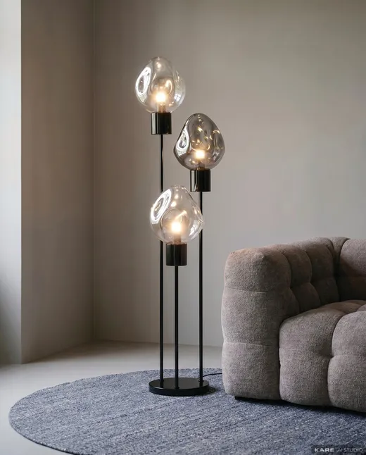 Lampa podłogowa SUPERNOVA SMOKY - dymiony