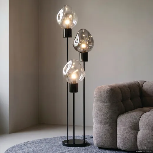 Lampa podłogowa SUPERNOVA SMOKY - dymiony