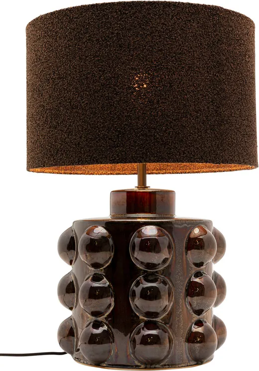 Lampa stołowa CALAMARO - brązowy