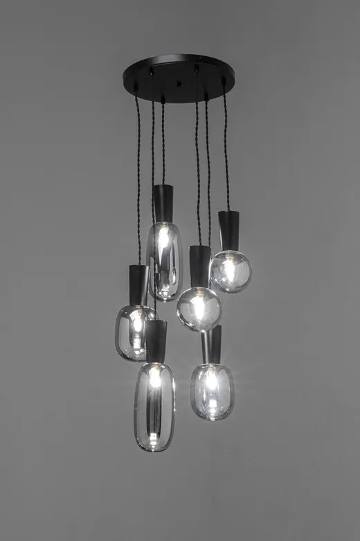Lampa wisząca ROMEO - czarny