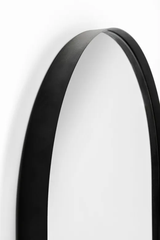 Lustro wiszące BELLA 77x173 - czarny