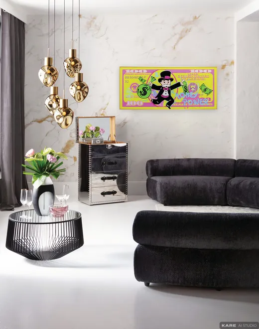 Obraz GRAFFITI MONEY 160x70