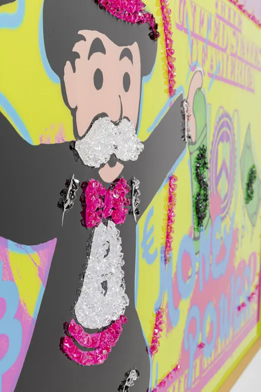 Obraz GRAFFITI MONEY 160x70