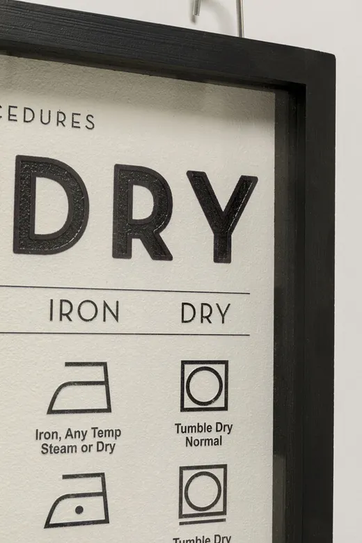 Obraz LAUNDRY 41x61