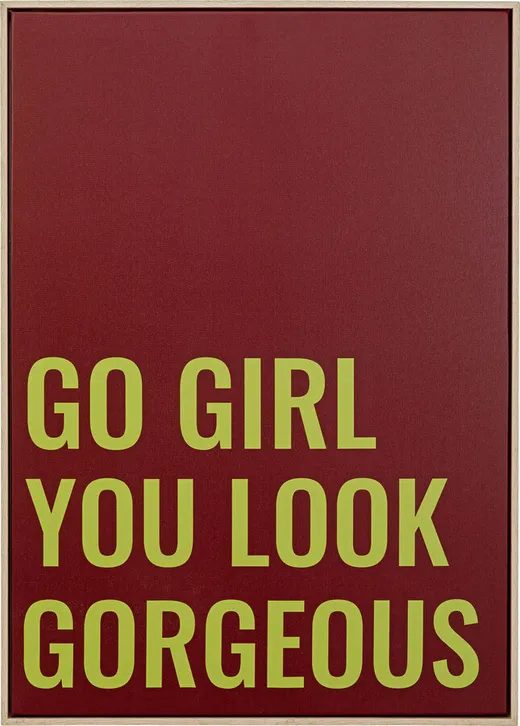 Obraz GO GIRL 50x70