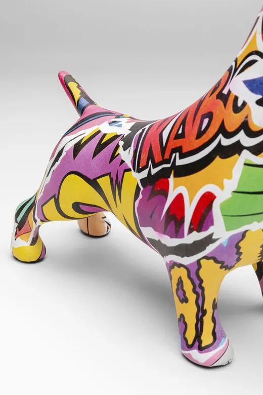 Skarbonka GRAFFITI PIXEL DOG - wielokolorowy