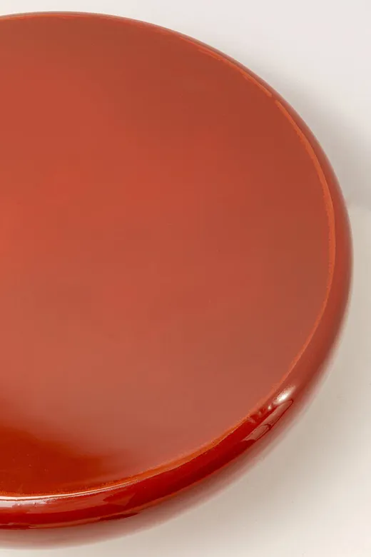 Stolik kawowy okrągły RICI COLORE 60 cm - czerwony