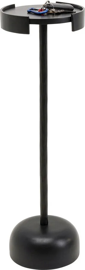 Stolik pomocniczy okrągły BOBO 20 cm - czarny