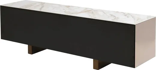 Komoda niska 4-drzwiowa LUNAR - lustrzany