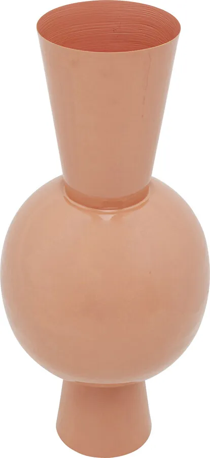 Wazon stalowy BLOW 83 cm - brzoskwiniowy