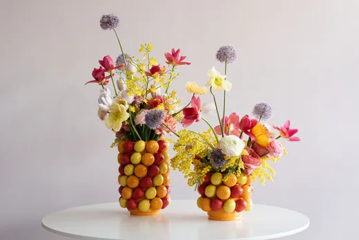Wazon FRUIT PARADE 20 cm - wielokolorowy