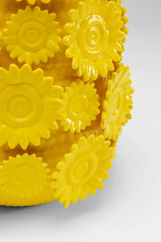 Wazon SUNFLOWERS 30 cm - żółty
