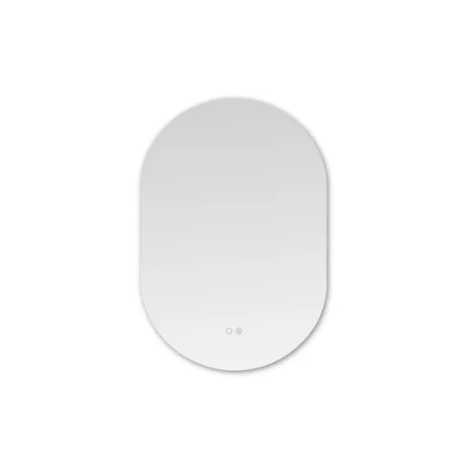 Lustro owalne z podświetlanym rantem LED D3002 - lustrzany