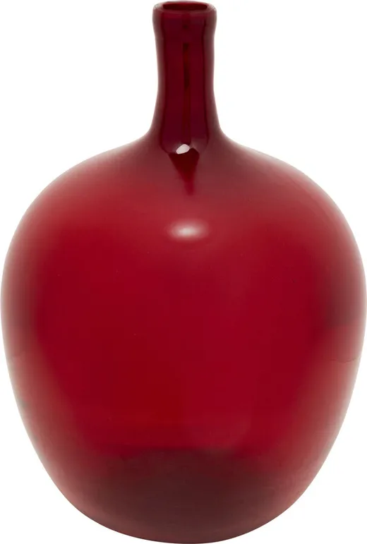 Wazon szklany SALUT 60 cm - czerwony