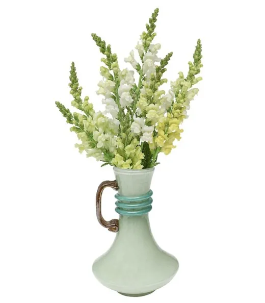 Wazon szklany SINA 25 cm - zielony
