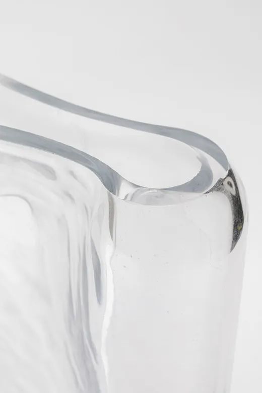 Wazon szklany TOJA 32 cm - transparentny