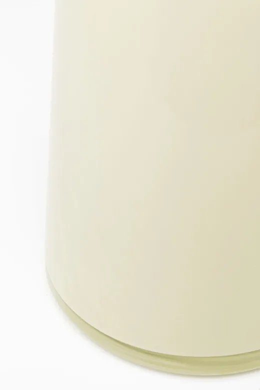 Wazon szklany TOJA FACE 34 cm - żółty