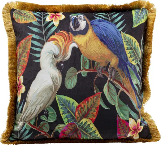 Poduszka dekoracyjna BIRDS PARADISE 45x45 - wielokolorowy
