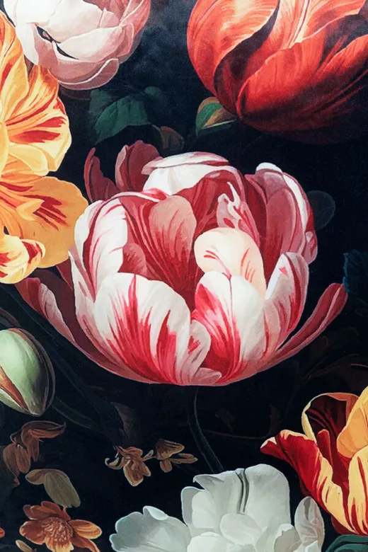 Poduszka dekoracyjna PEONY ROSE 45x45 - wielokolorowy