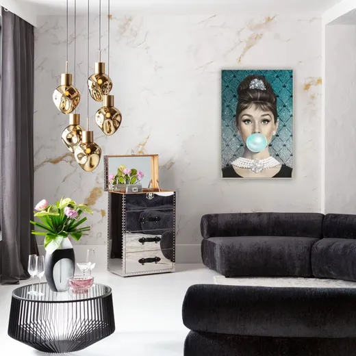 Obraz w ramie MUSE BUBBLE DIVA 80x120