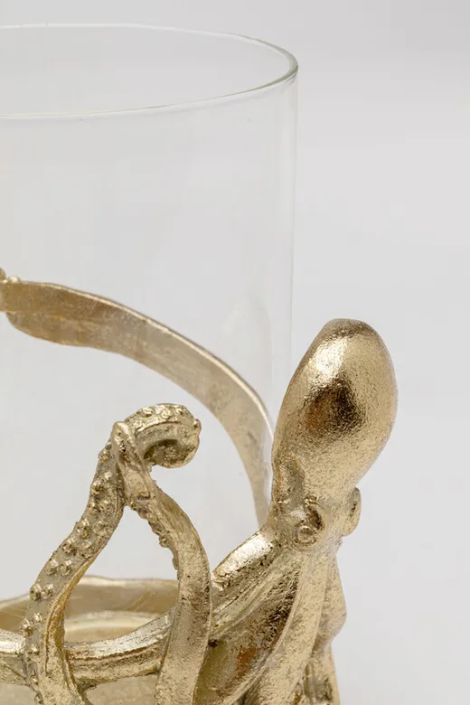 Świecznik OCTOPUS - złoty