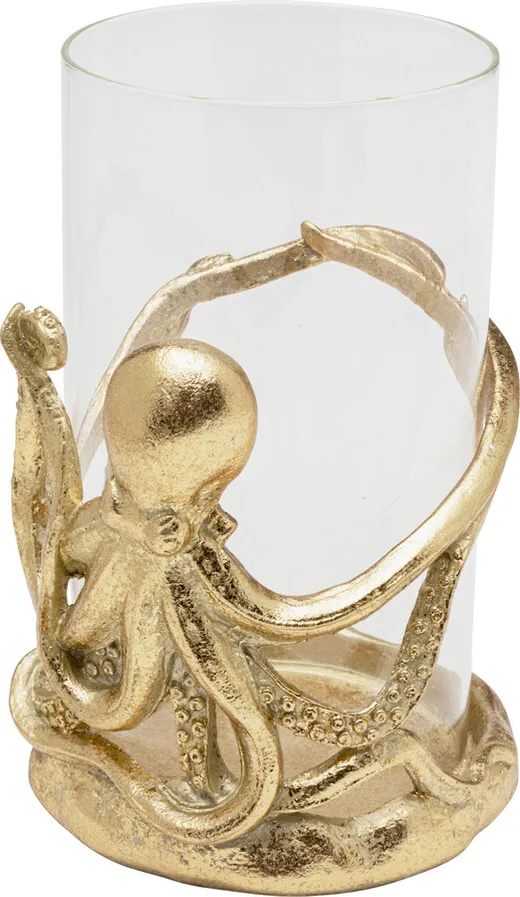 Świecznik OCTOPUS - złoty
