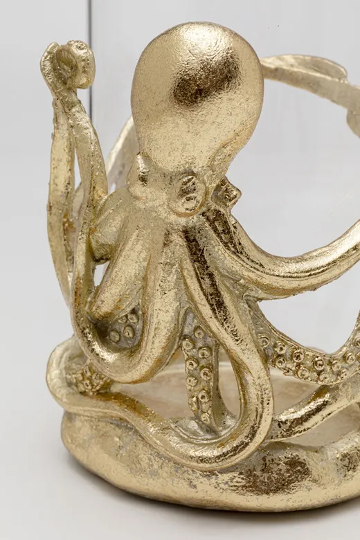 Świecznik OCTOPUS - złoty