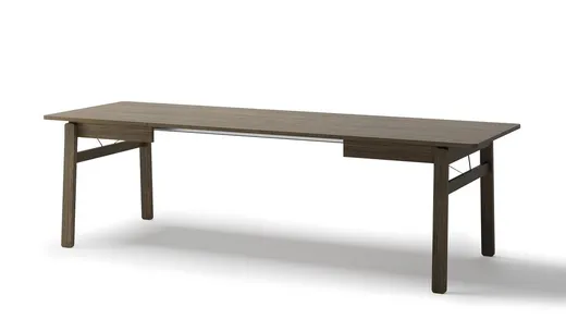Stół rozkładany PLOT PT-01 149/269x85 - dąb ciemny