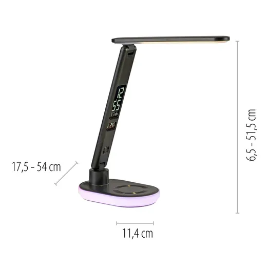 Lampa stołowa TINA 11018-18 - czarny
