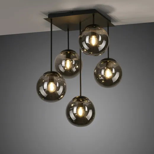 Lampa sufitowa BIG WIDOW 14602-18 - czarny