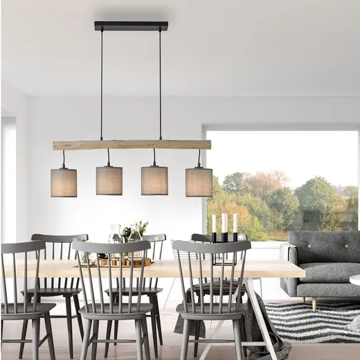 Lampa wisząca GREEN TRIB 15783-29 - naturalny