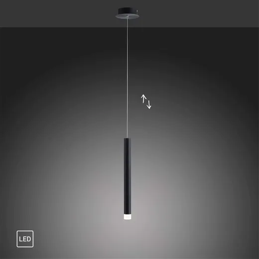 Lampa wisząca BRUNO 15202-18 - czarny
